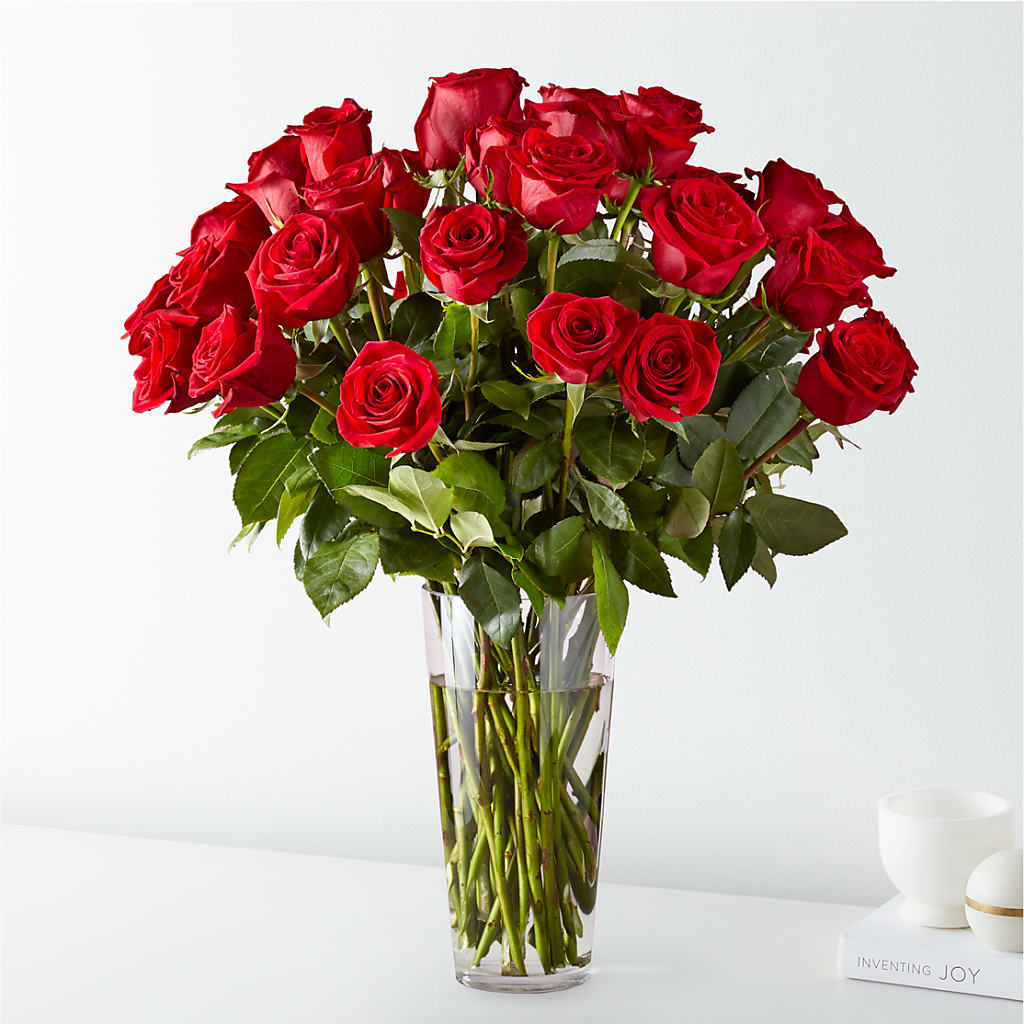 Long Stem Red Rose Bouquet – New Life Flower And Gifts, Rincon GA