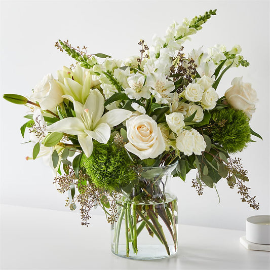 Fresh Linen Bouquet – New Life Flower And Gifts, Rincon GA