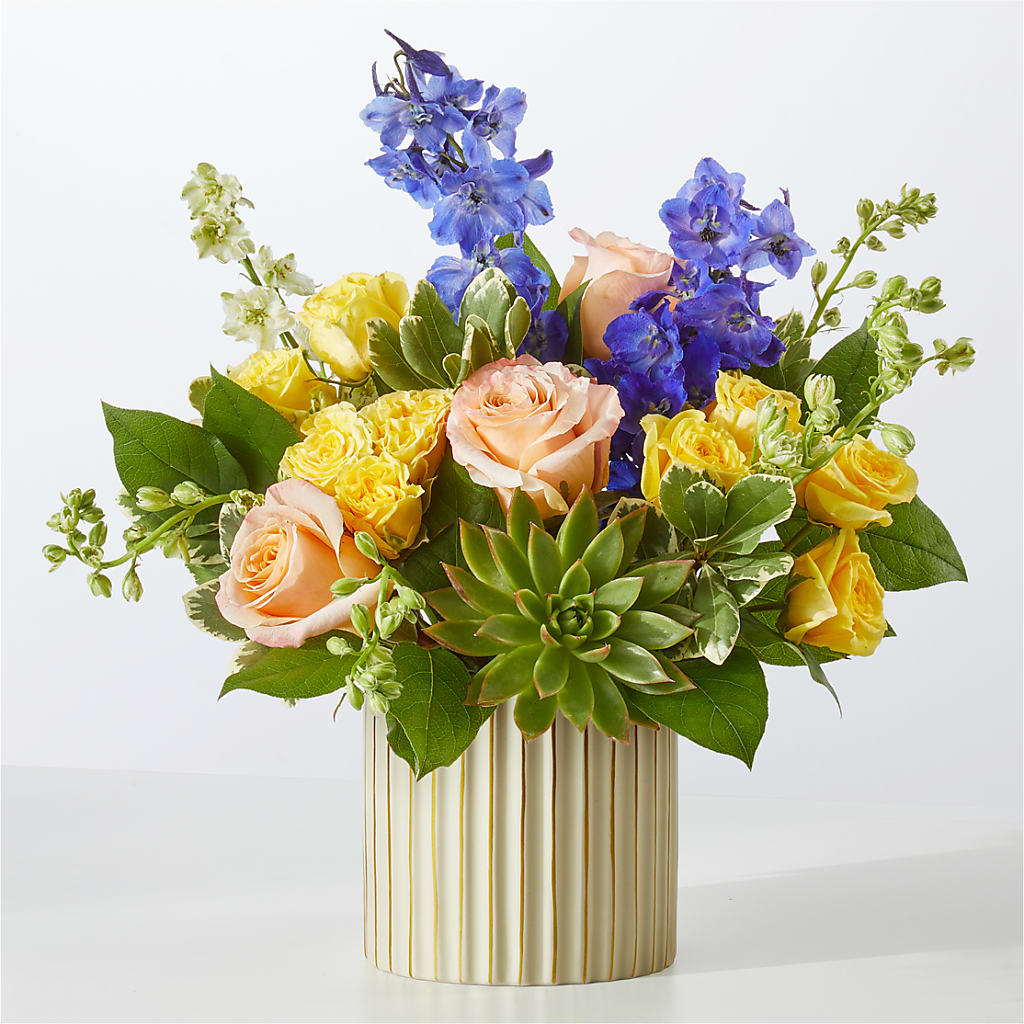 Cobalt Reverie Bouquet – New Life Flower And Gifts, Rincon GA