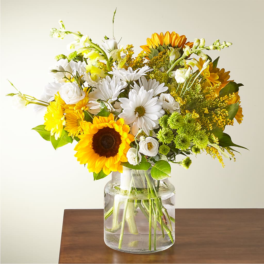Hello Sunshine Bouquet – New Life Flower And Gifts, Rincon GA