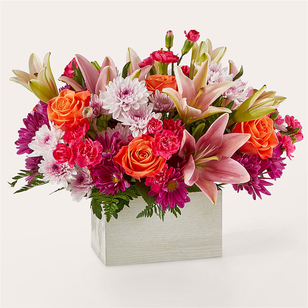 Light of My Life Box Bouquet – New Life Flower And Gifts, Rincon GA