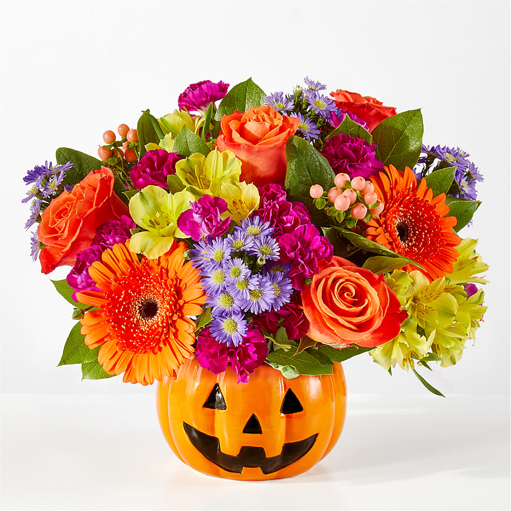 Tricks & Treats Pumpkin – New Life Flower And Gifts, Rincon GA