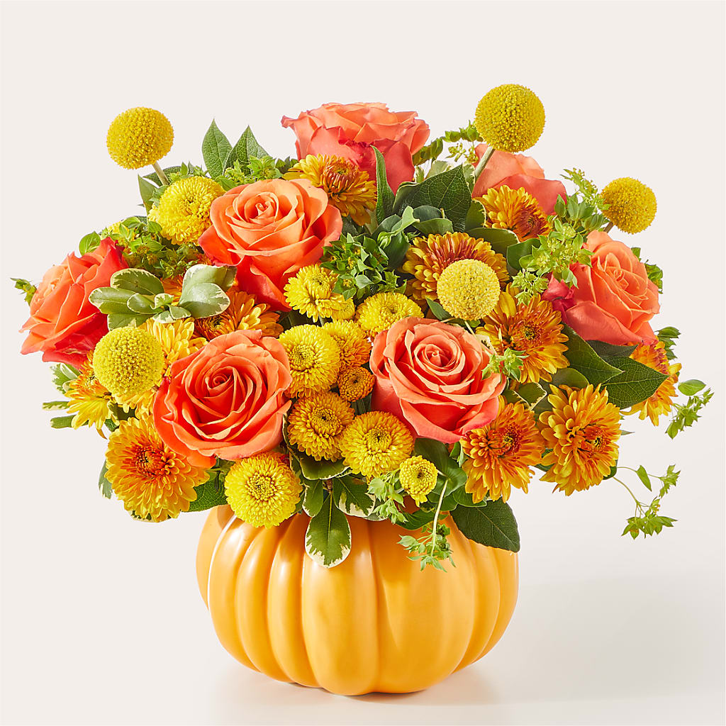 Gourdgeous Pumpkin – New Life Flower And Gifts, Rincon GA