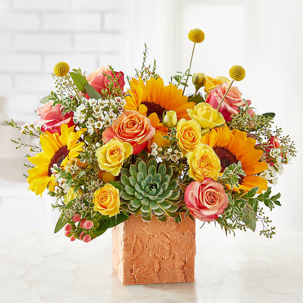Sunflower Season Bouquet – New Life Flower And Gifts, Rincon GA