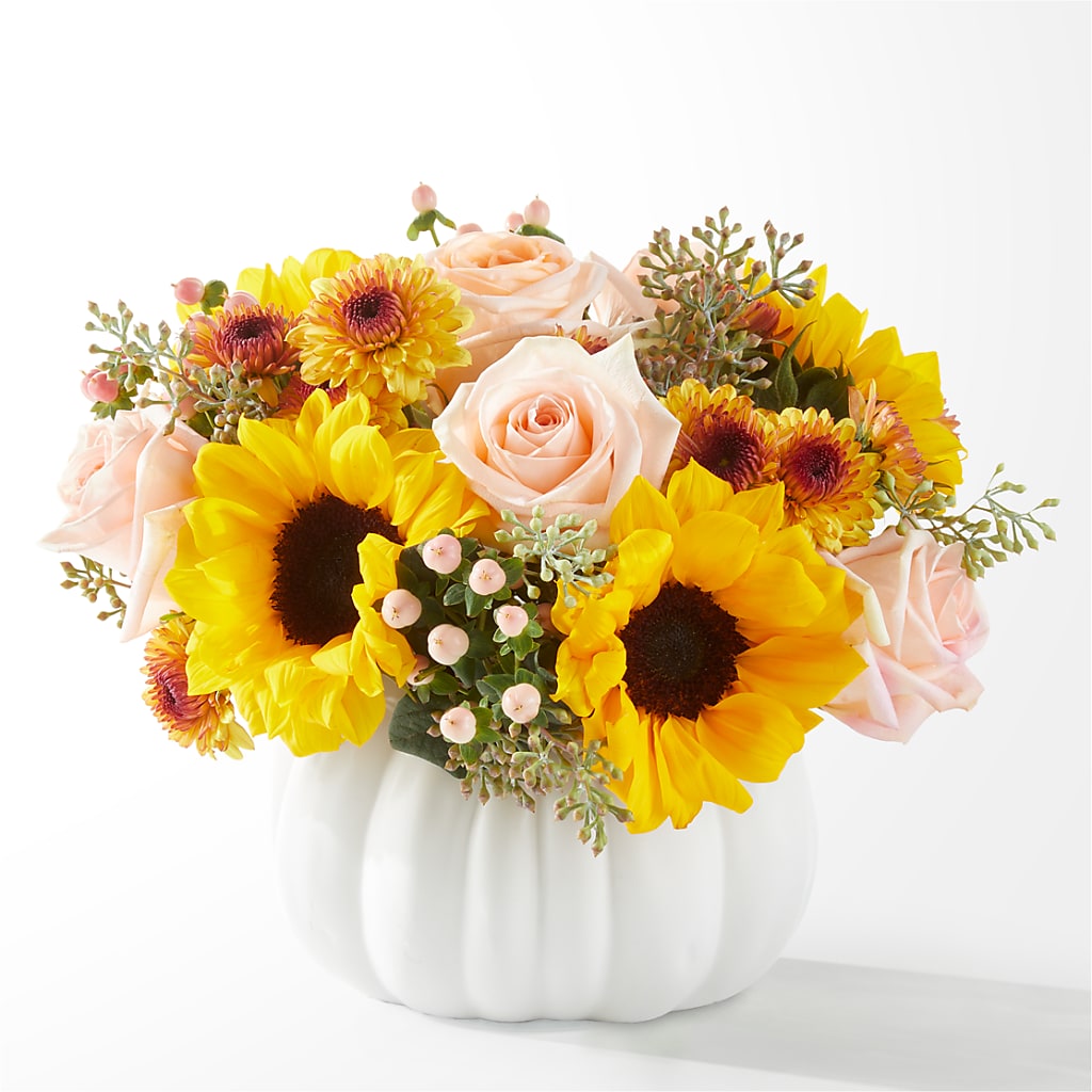 Pumpkin to Talk About Bouquet – New Life Flower And Gifts, Rincon GA