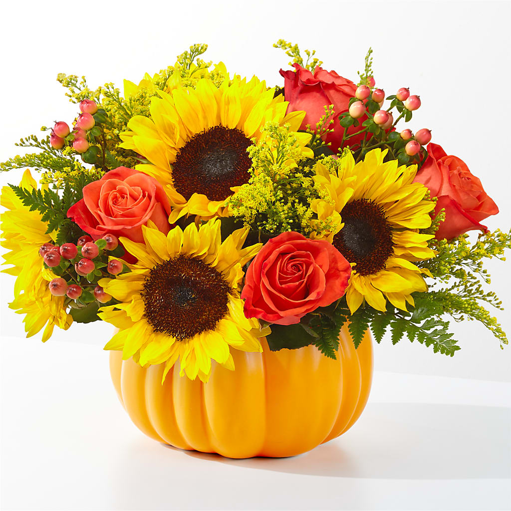 Pick of the Patch Pumpkin Bouquet – New Life Flower And Gifts, Rincon GA