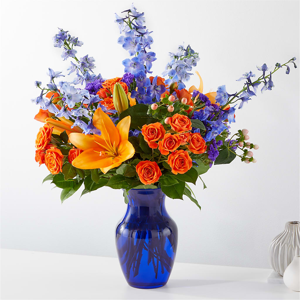 Radiant Citrus Bouquet – New Life Flower And Gifts, Rincon GA