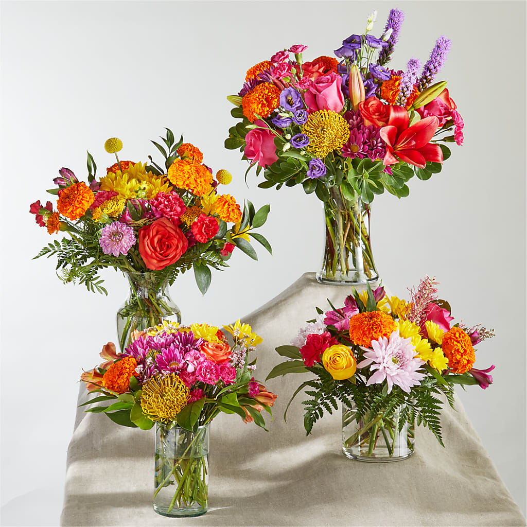 Feast of Color – A Florist Original – New Life Flower And Gifts, Rincon GA