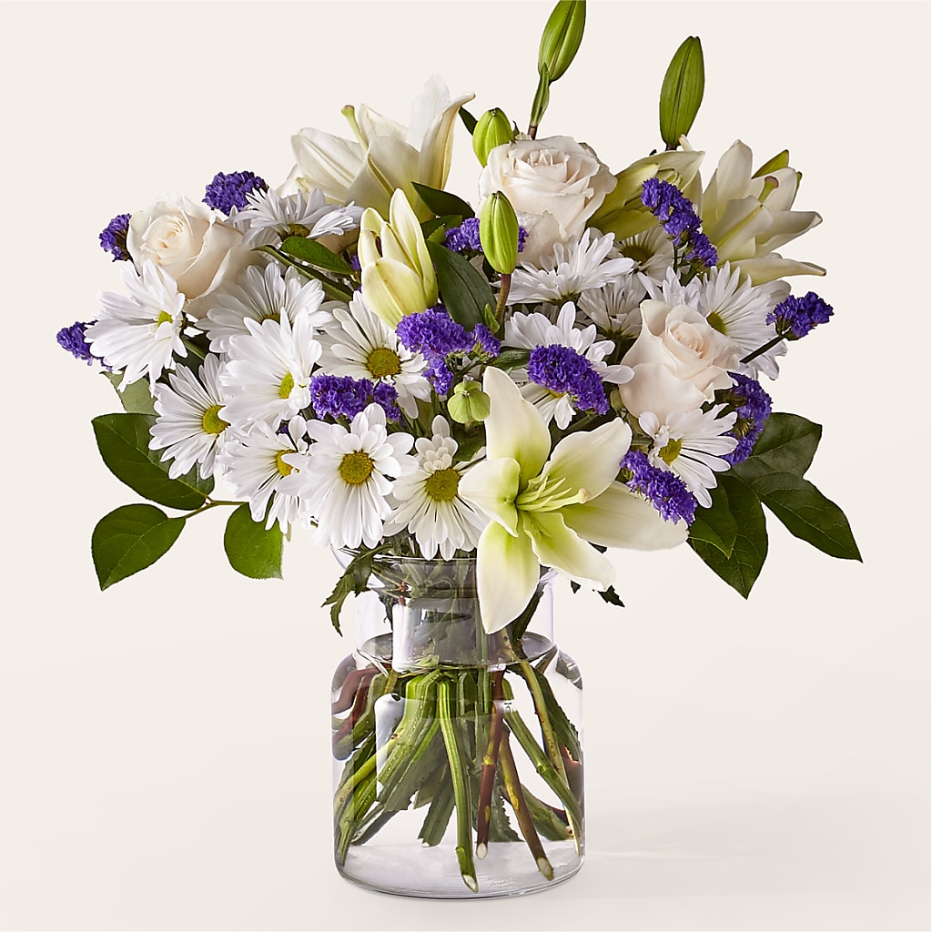 Beyond Blue Bouquet – New Life Flower And Gifts, Rincon GA