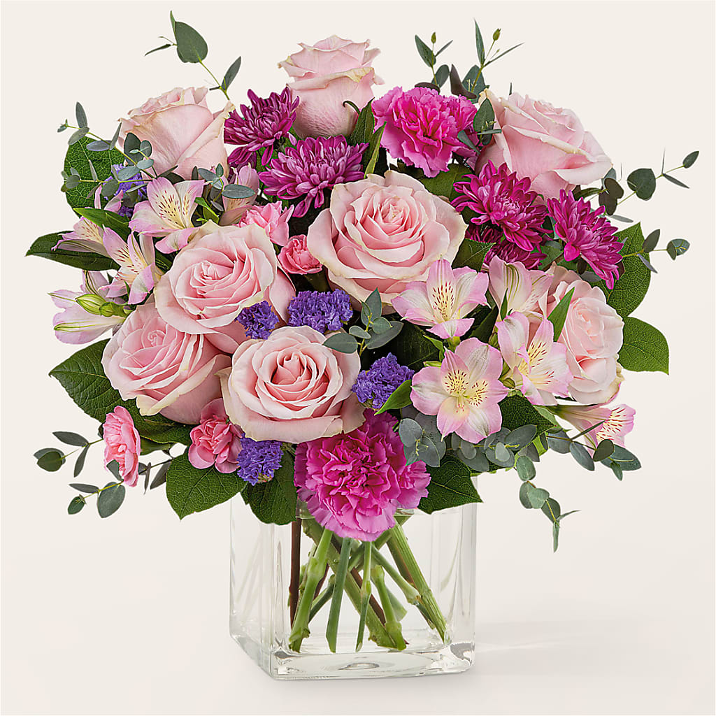 Rosy Radiance Bouquet – New Life Flower And Gifts, Rincon GA