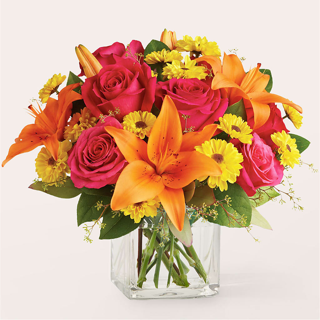 Neon Lights Bouquet – New Life Flower And Gifts, Rincon GA