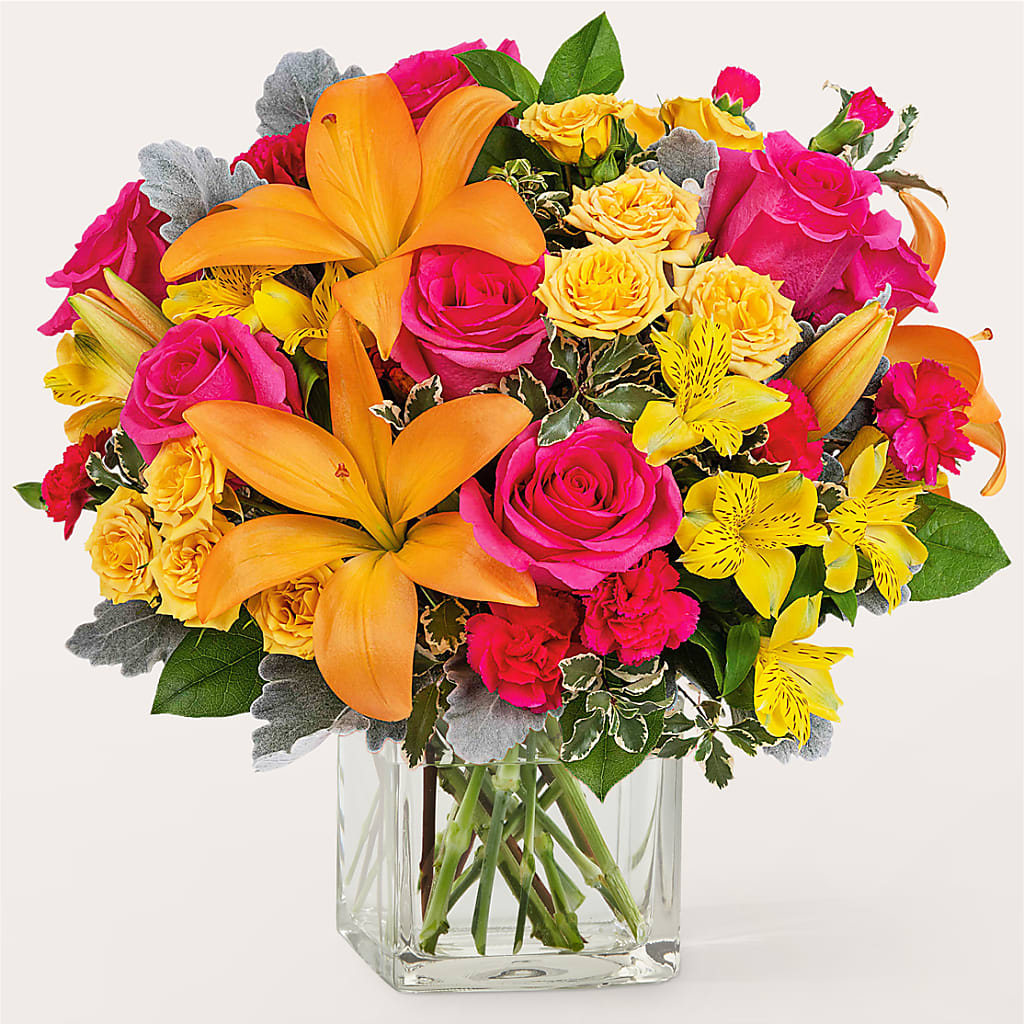 To the Tropics Bouquet – New Life Flower And Gifts, Rincon GA