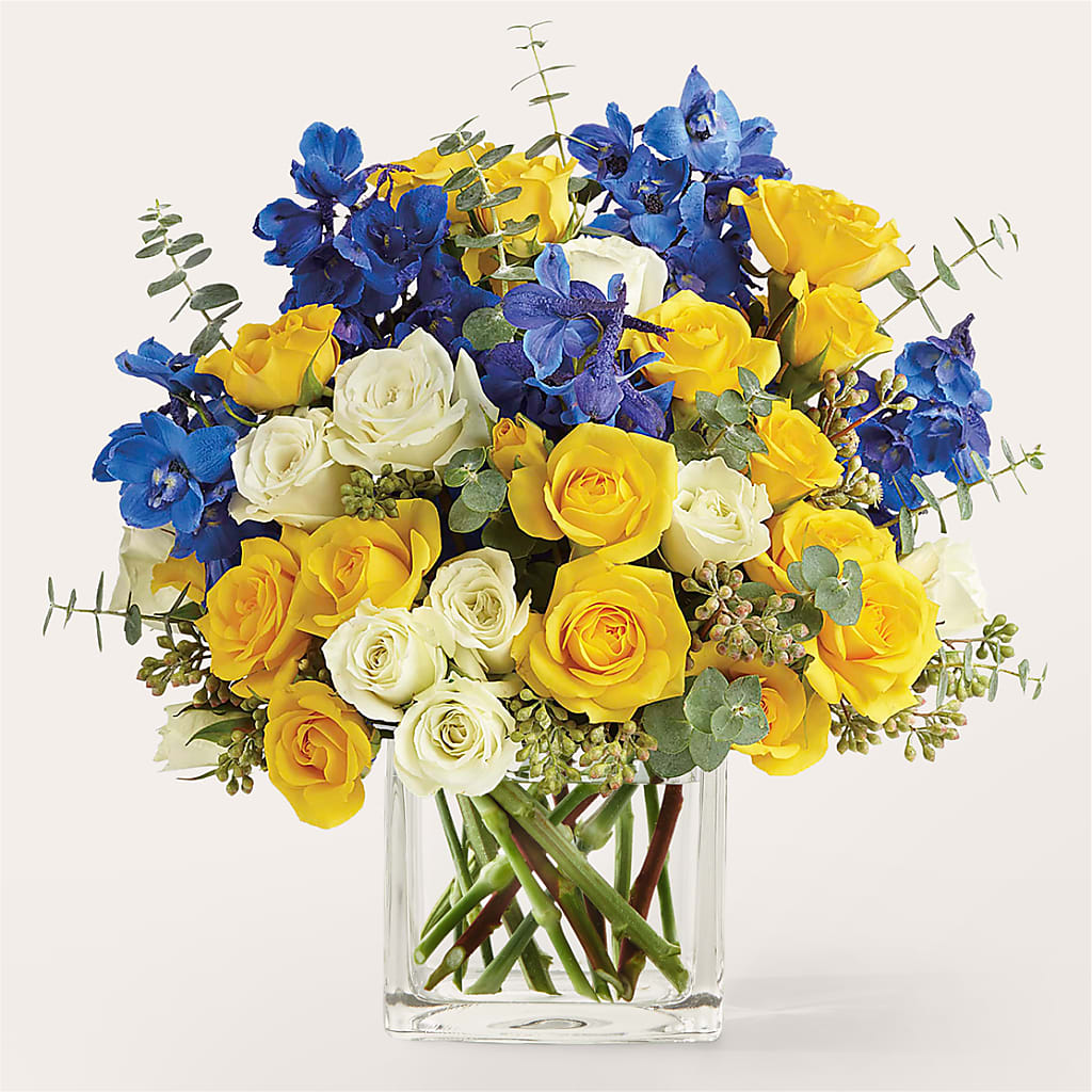 Sparkling Citrine Bouquet – New Life Flower And Gifts, Rincon GA
