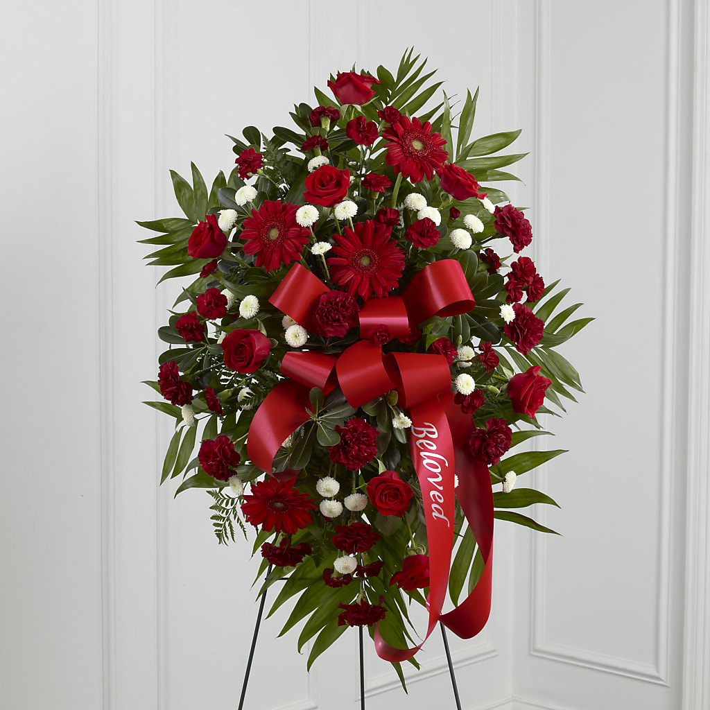 Treasured Memories Standing Spray – New Life Flower And Gifts, Rincon GA