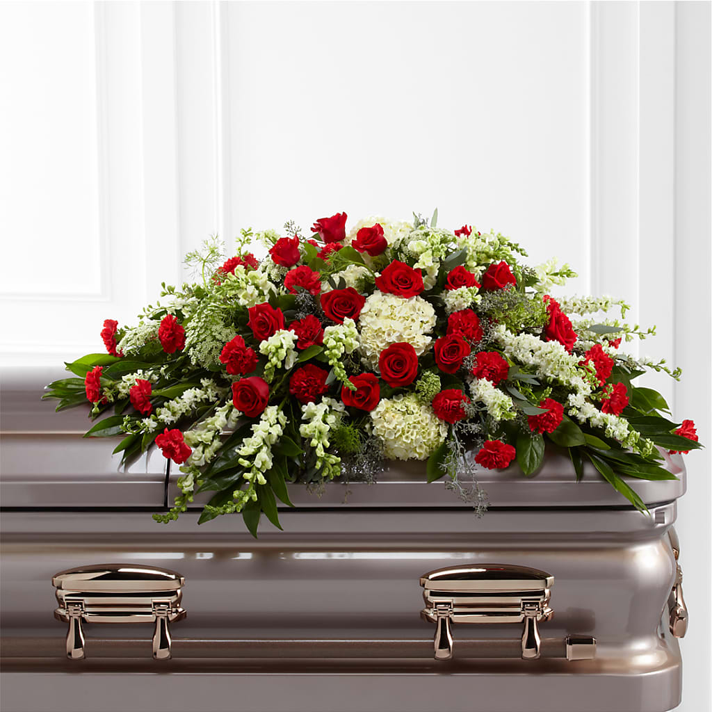 Sincerity Casket Spray – New Life Flower And Gifts, Rincon GA