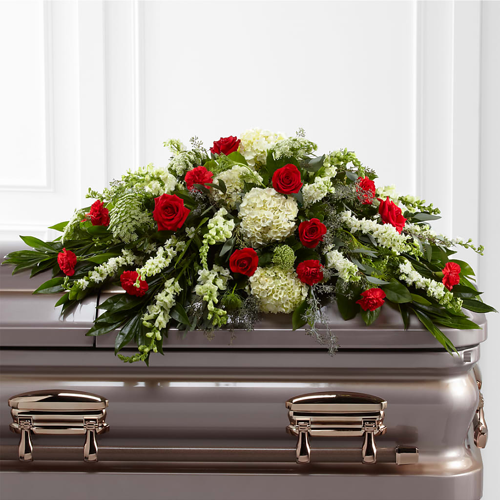 Sincerity Casket Spray – New Life Flower And Gifts, Rincon GA