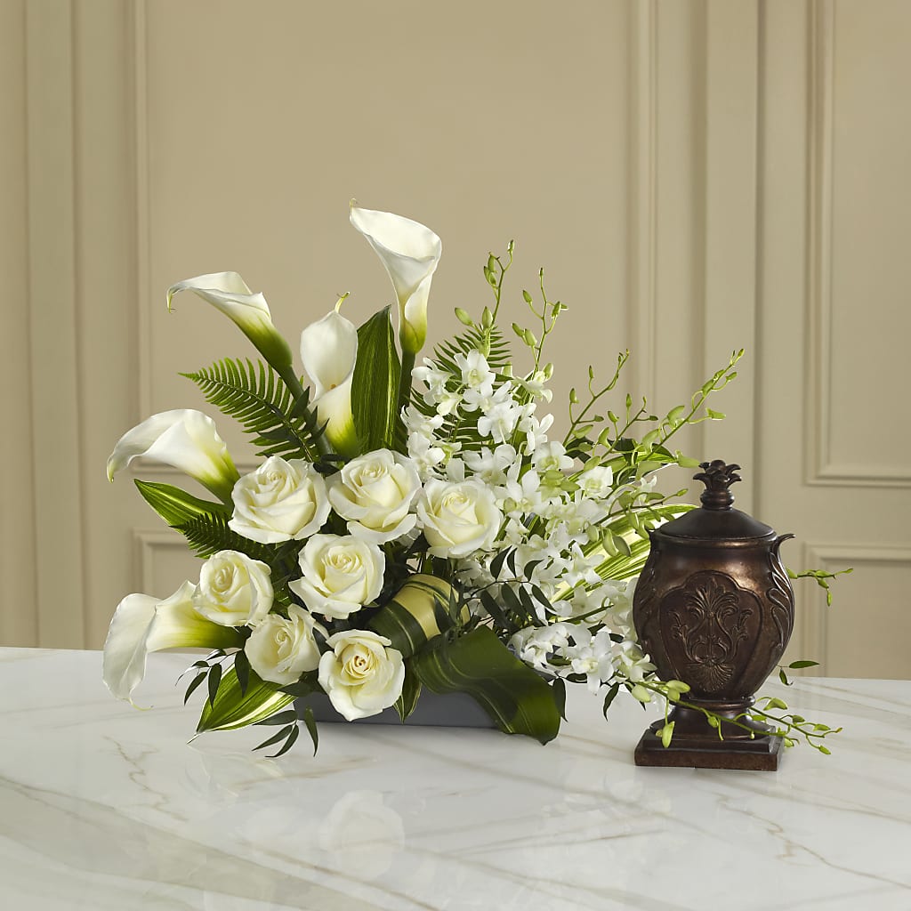 At Peace Arrangement – New Life Flower And Gifts, Rincon GA