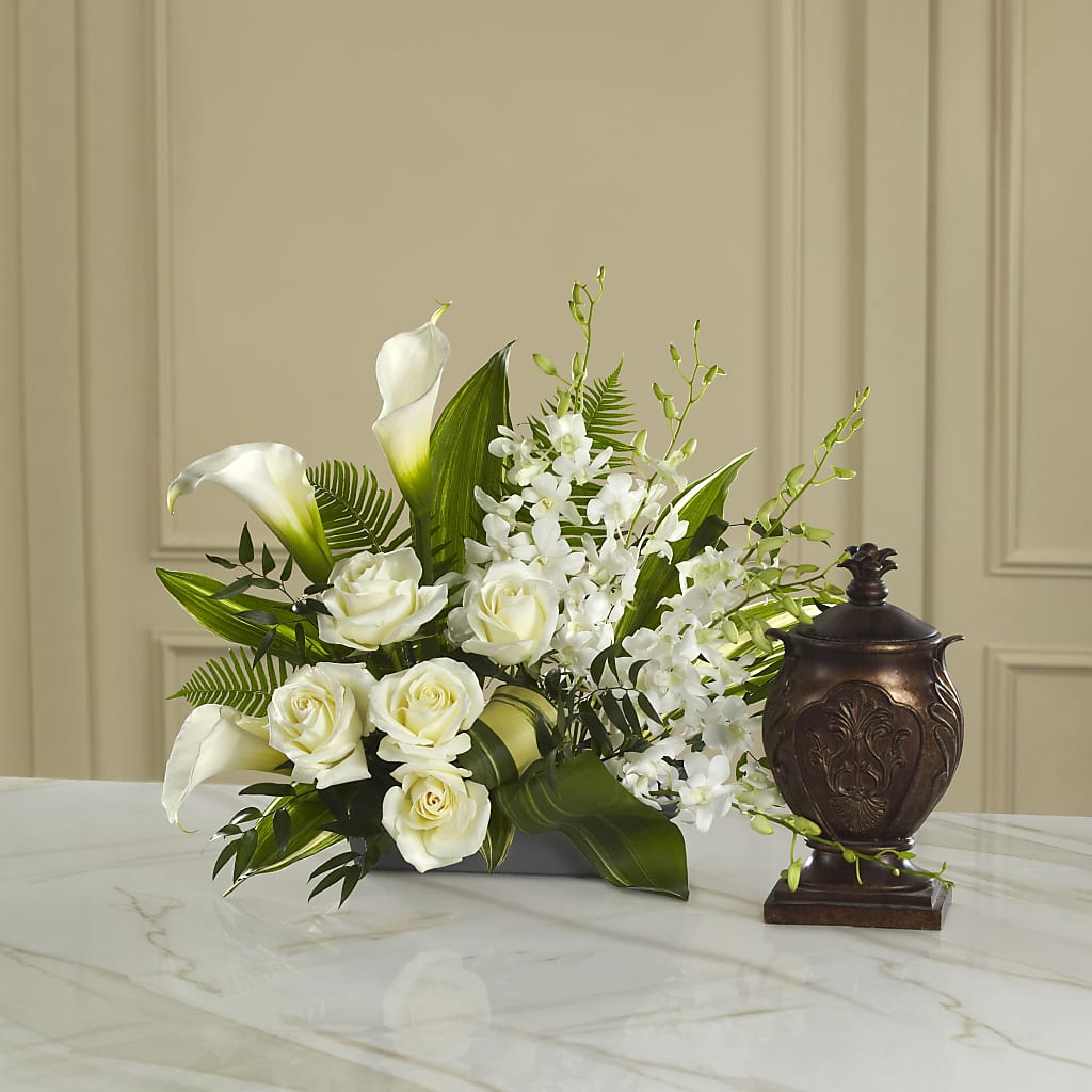 At Peace Arrangement – New Life Flower And Gifts, Rincon GA