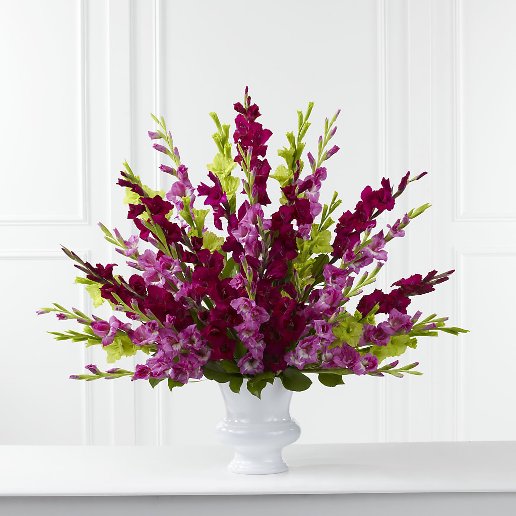 Solemn Offering Arrangement – New Life Flower And Gifts, Rincon GA