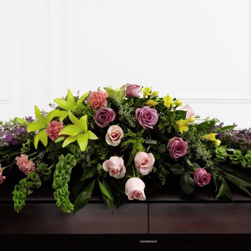 Forever Beloved Casket Spray – New Life Flower And Gifts, Rincon GA