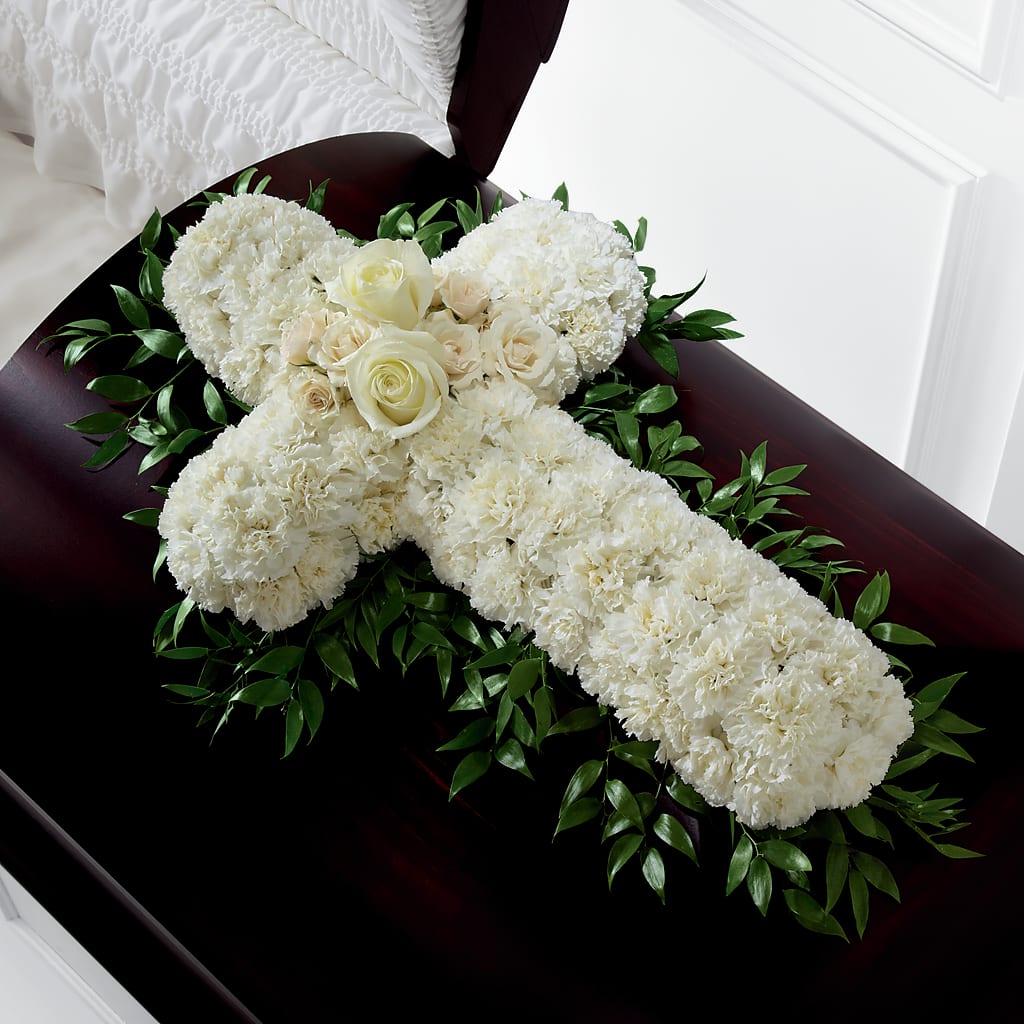 Peaceful Memories Casket Spray (Standard) – New Life Flower And Gifts, Rincon GA