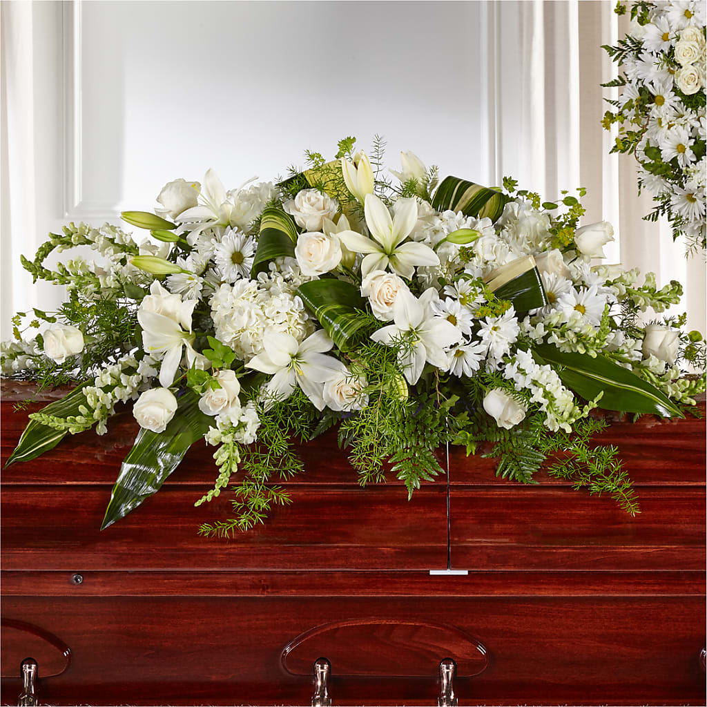Abundance Casket Spray – New Life Flower And Gifts, Rincon GA