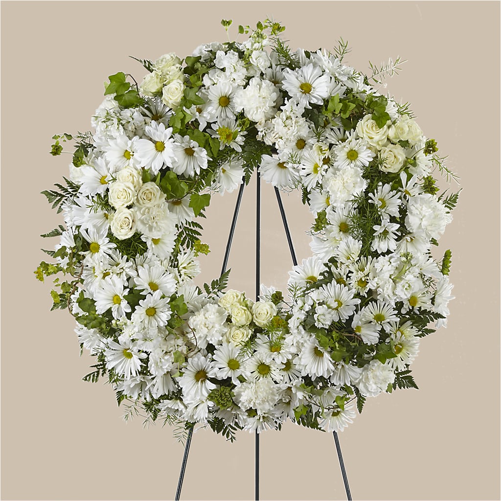 Faithful Wishes Wreath – New Life Flower And Gifts, Rincon GA