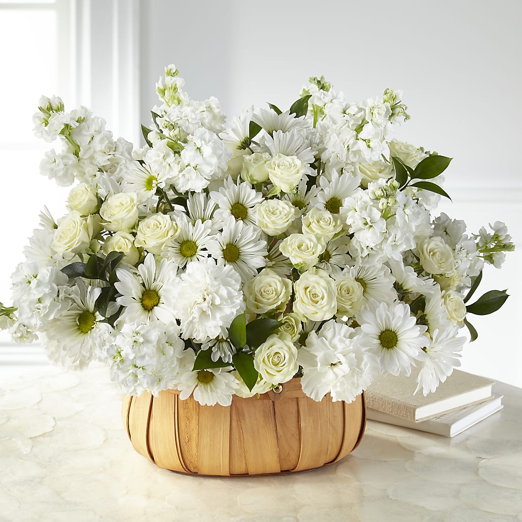 Graceful Garden Basket – New Life Flower And Gifts, Rincon GA