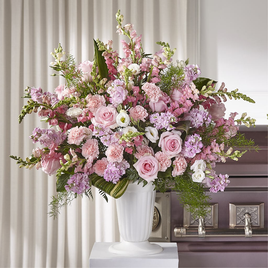 Divine Comfort Arrangement – New Life Flower And Gifts, Rincon GA