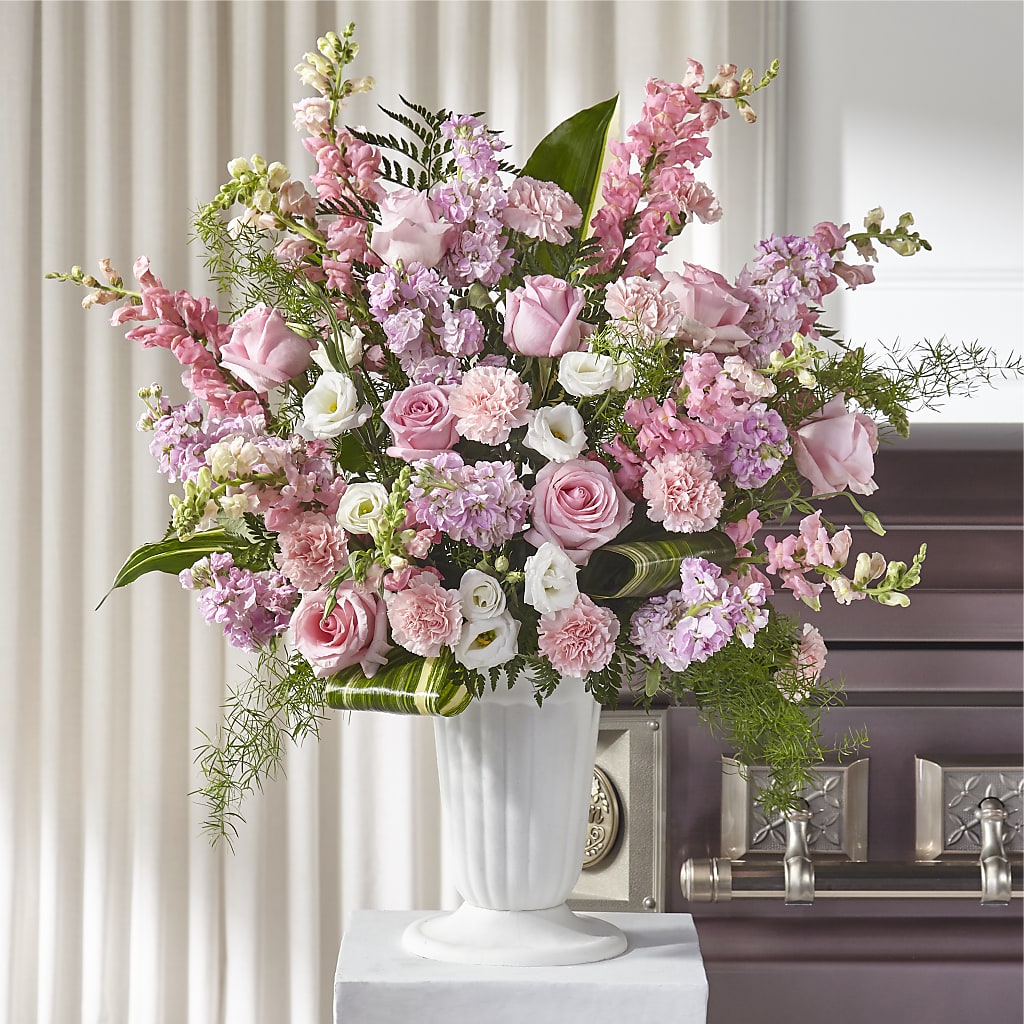 Divine Comfort Arrangement – New Life Flower And Gifts, Rincon GA