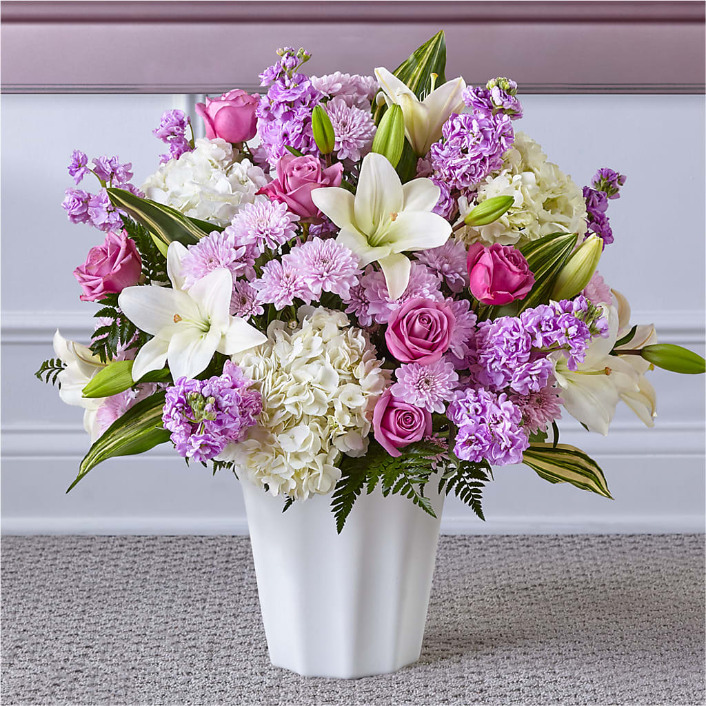 Heaven Sent Floor Basket – New Life Flower And Gifts, Rincon GA