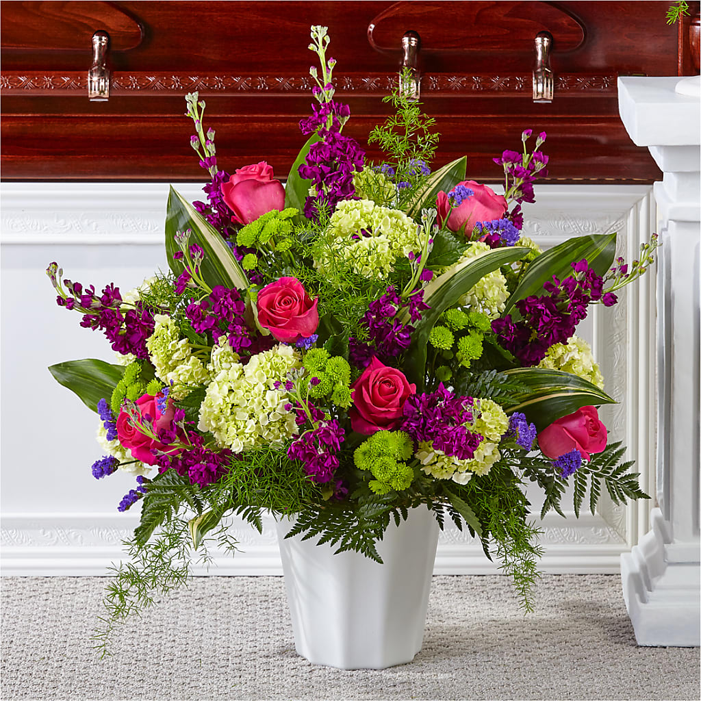 Beautiful Horizons Floor Basket – New Life Flower And Gifts, Rincon GA