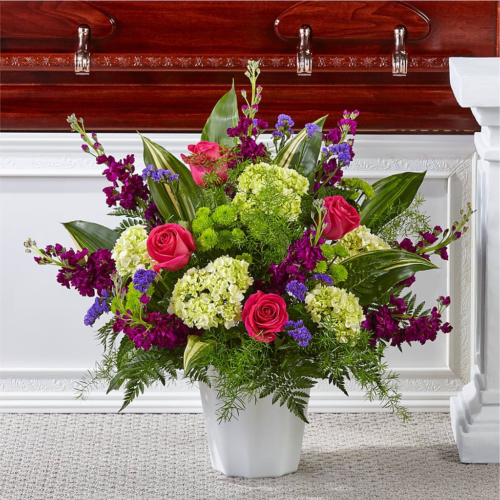 Beautiful Horizons Floor Basket – New Life Flower And Gifts, Rincon GA