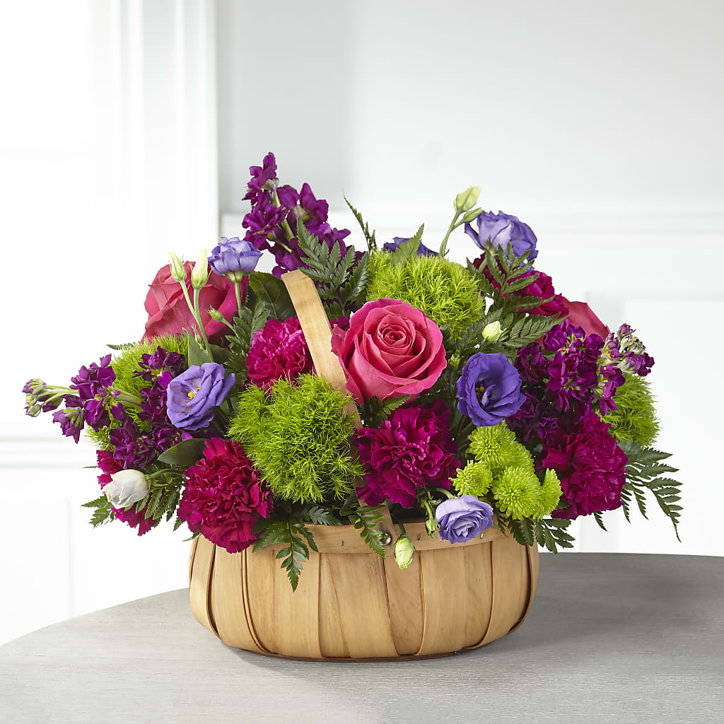 Serene Sanctuary Basket – New Life Flower And Gifts, Rincon GA