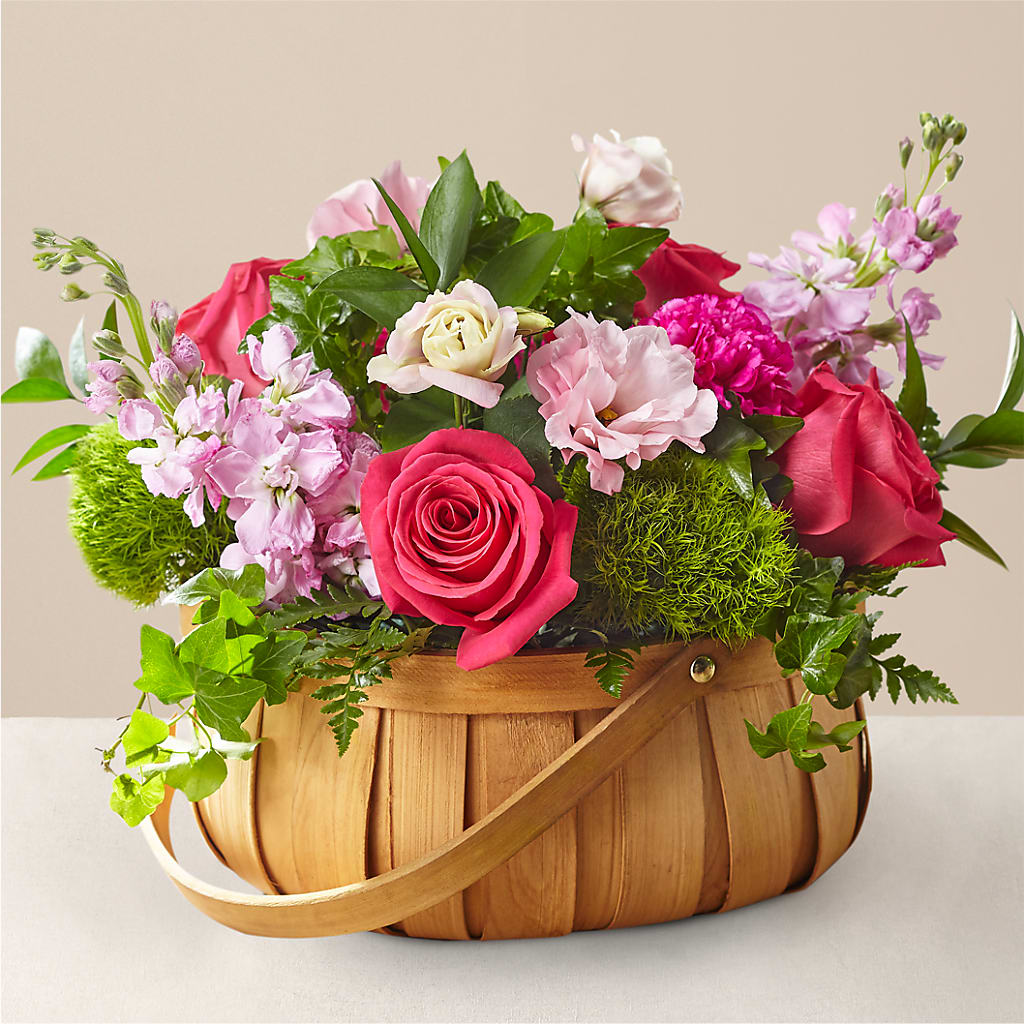 Radiance in Bloom Basket – New Life Flower And Gifts, Rincon GA