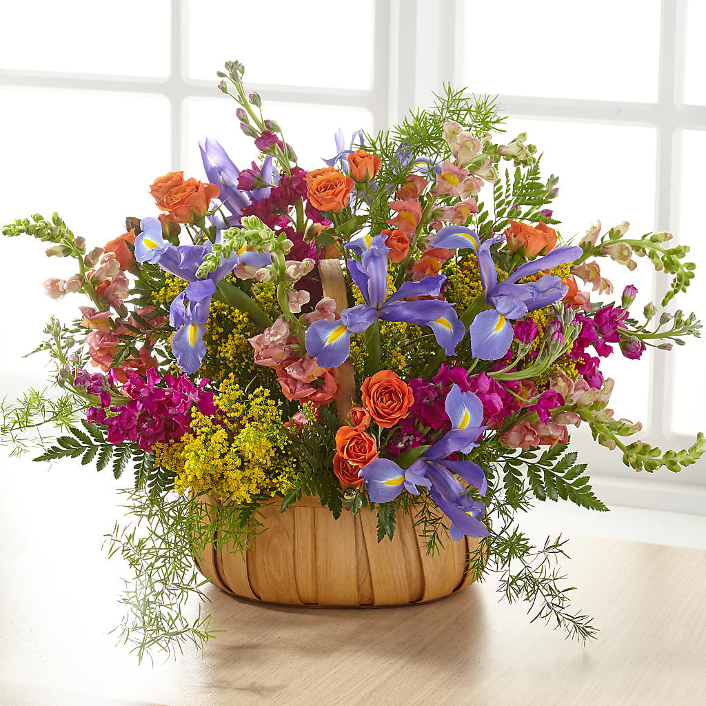 Garden of Life Basket – New Life Flower And Gifts, Rincon GA