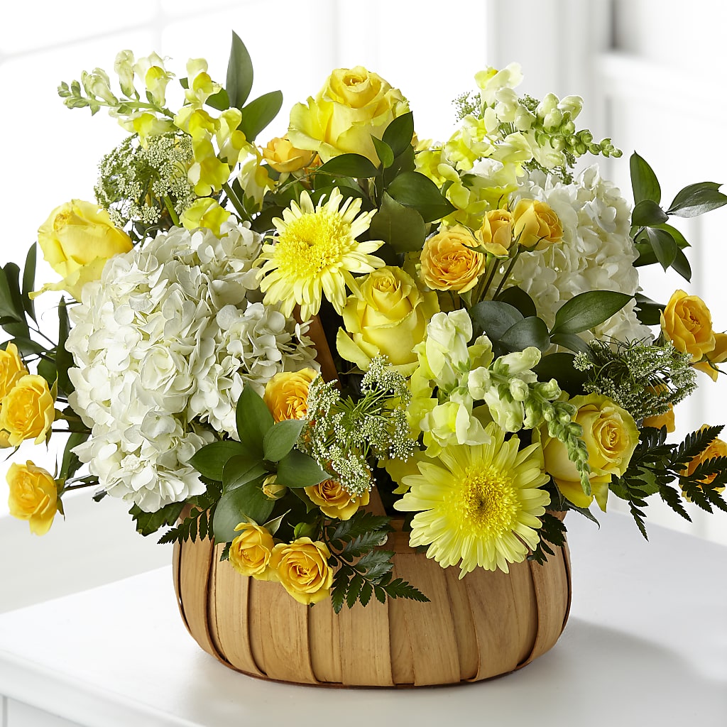 Rustic Remembrance Basket – New Life Flower And Gifts, Rincon GA