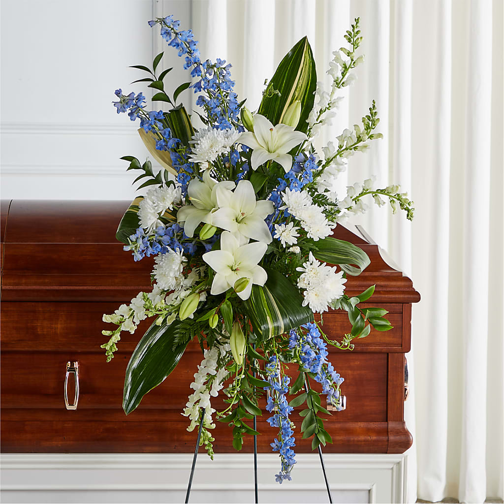 Eternal Impressions Standing Spray – New Life Flower And Gifts, Rincon GA