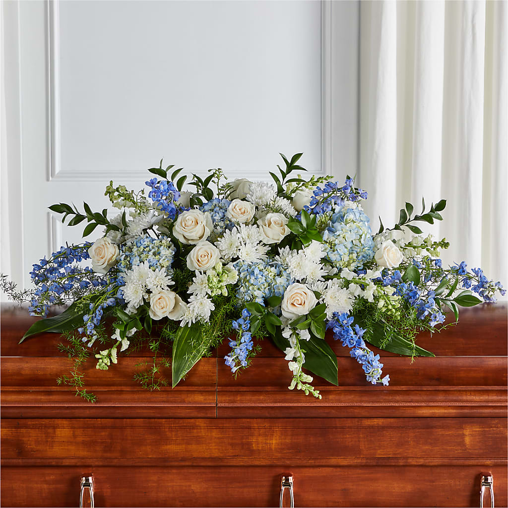 Timeless Essence Casket Spray – New Life Flower And Gifts, Rincon GA