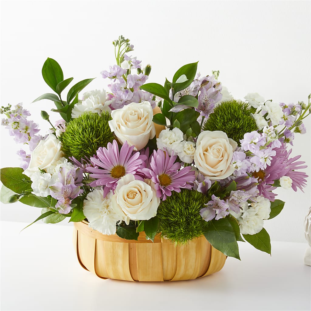 Peace & Love Basket – New Life Flower And Gifts, Rincon GA