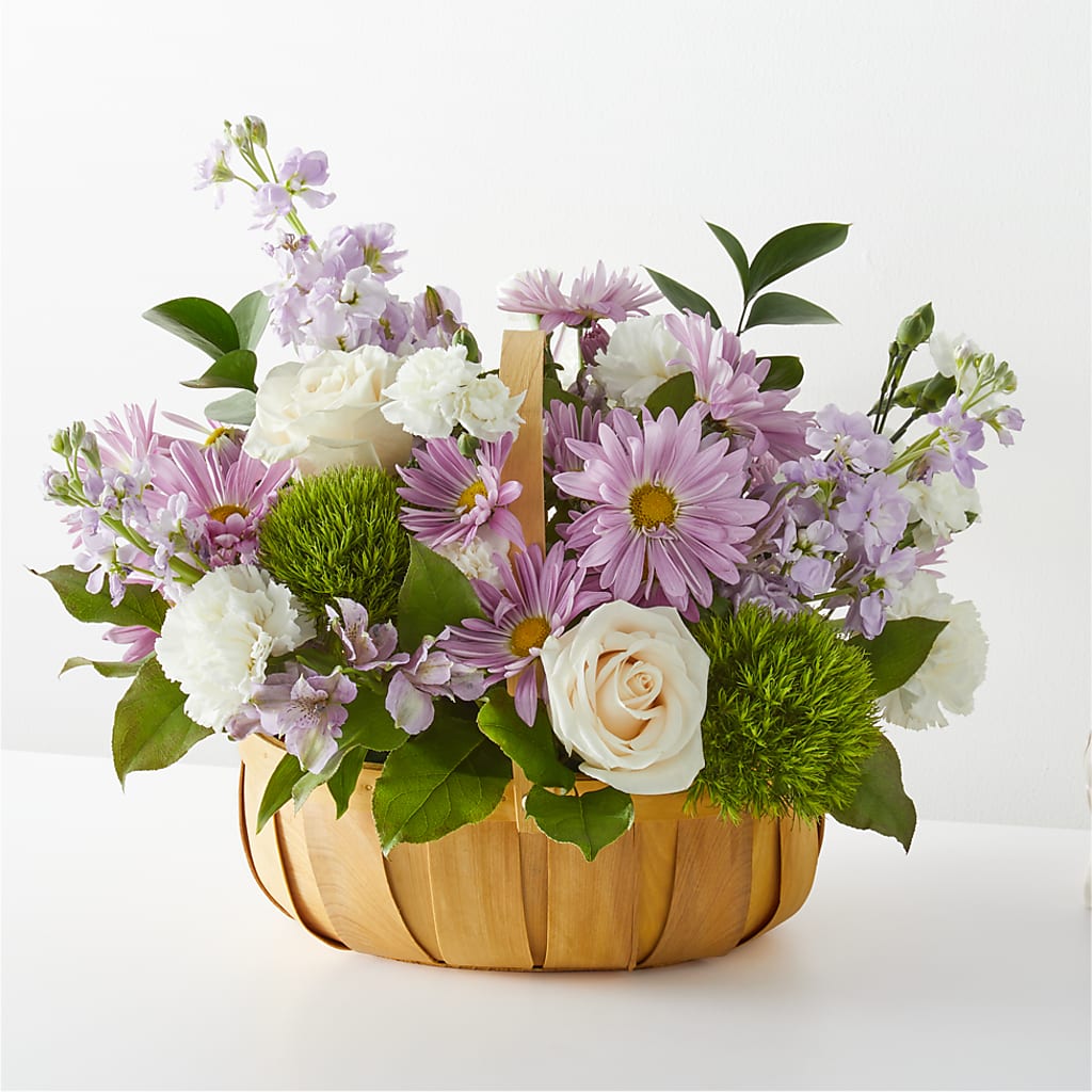 Peace & Love Basket – New Life Flower And Gifts, Rincon GA