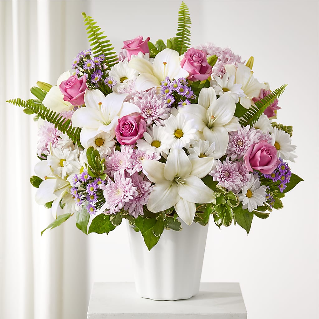 Warmest Thoughts Tabletop Basket – New Life Flower And Gifts, Rincon GA