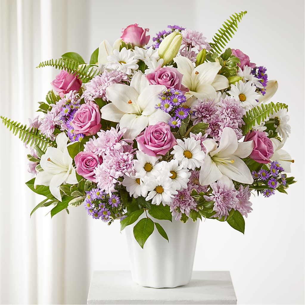 Warmest Thoughts Tabletop Basket – New Life Flower And Gifts, Rincon GA
