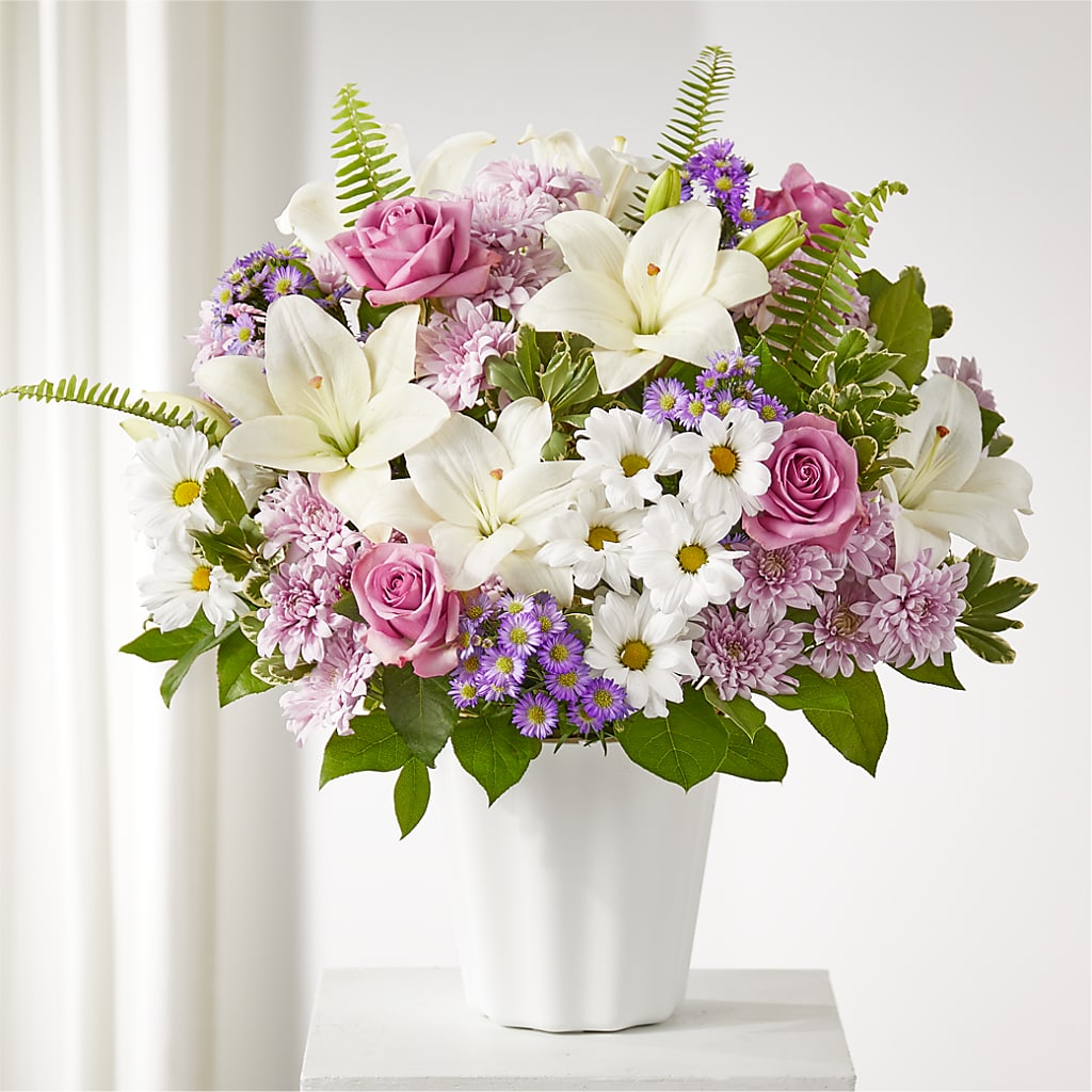 Warmest Thoughts Tabletop Basket – New Life Flower And Gifts, Rincon GA