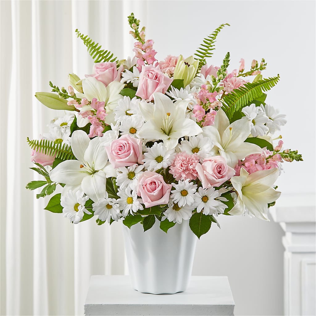 Soft Touch Tabletop Basket – New Life Flower And Gifts, Rincon GA