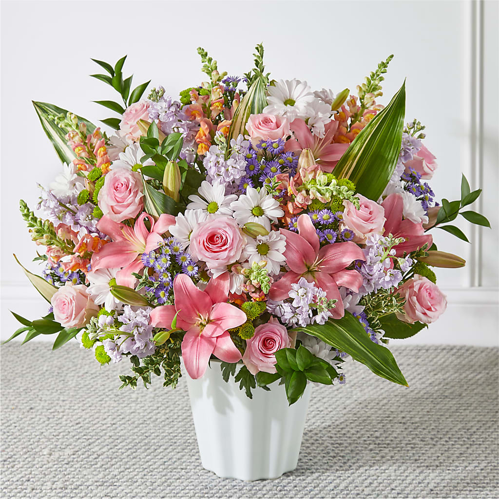 Abundant Compassion Floor Basket – New Life Flower And Gifts, Rincon GA