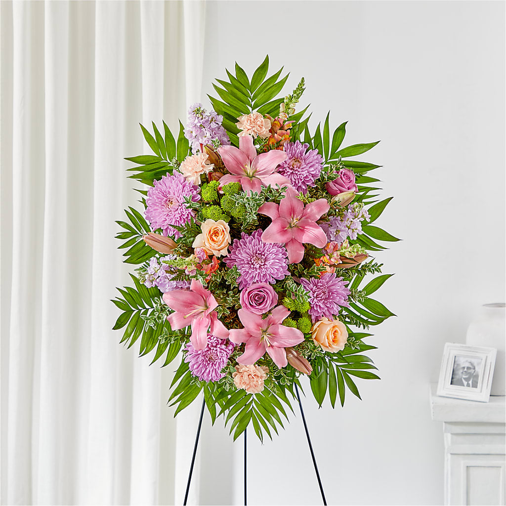 Love & Light Standing Spray – New Life Flower And Gifts, Rincon GA