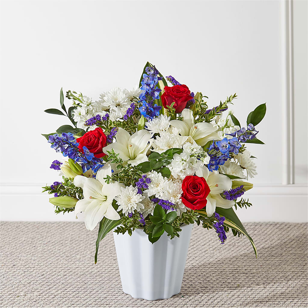 Consoled Floor Basket – New Life Flower And Gifts, Rincon GA