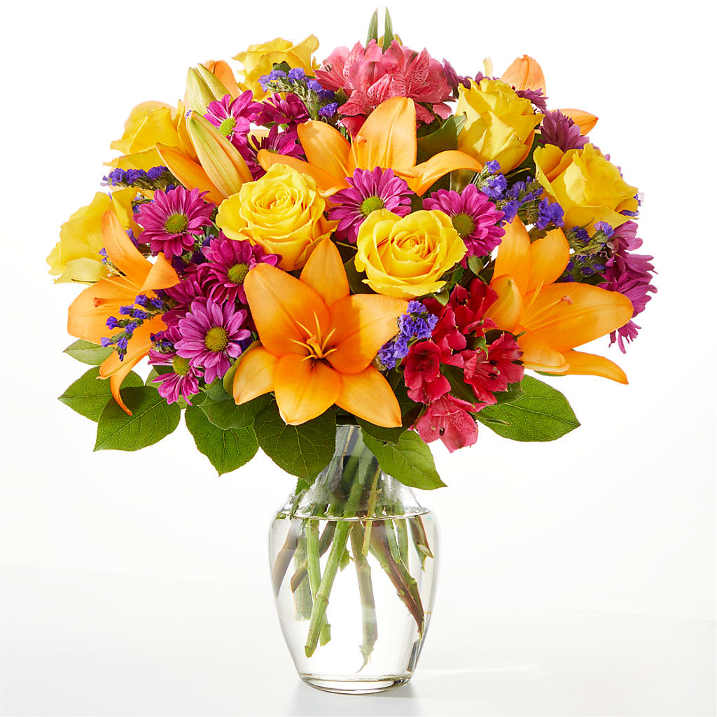 Colorful Visions Bouquet – New Life Flower And Gifts, Rincon GA