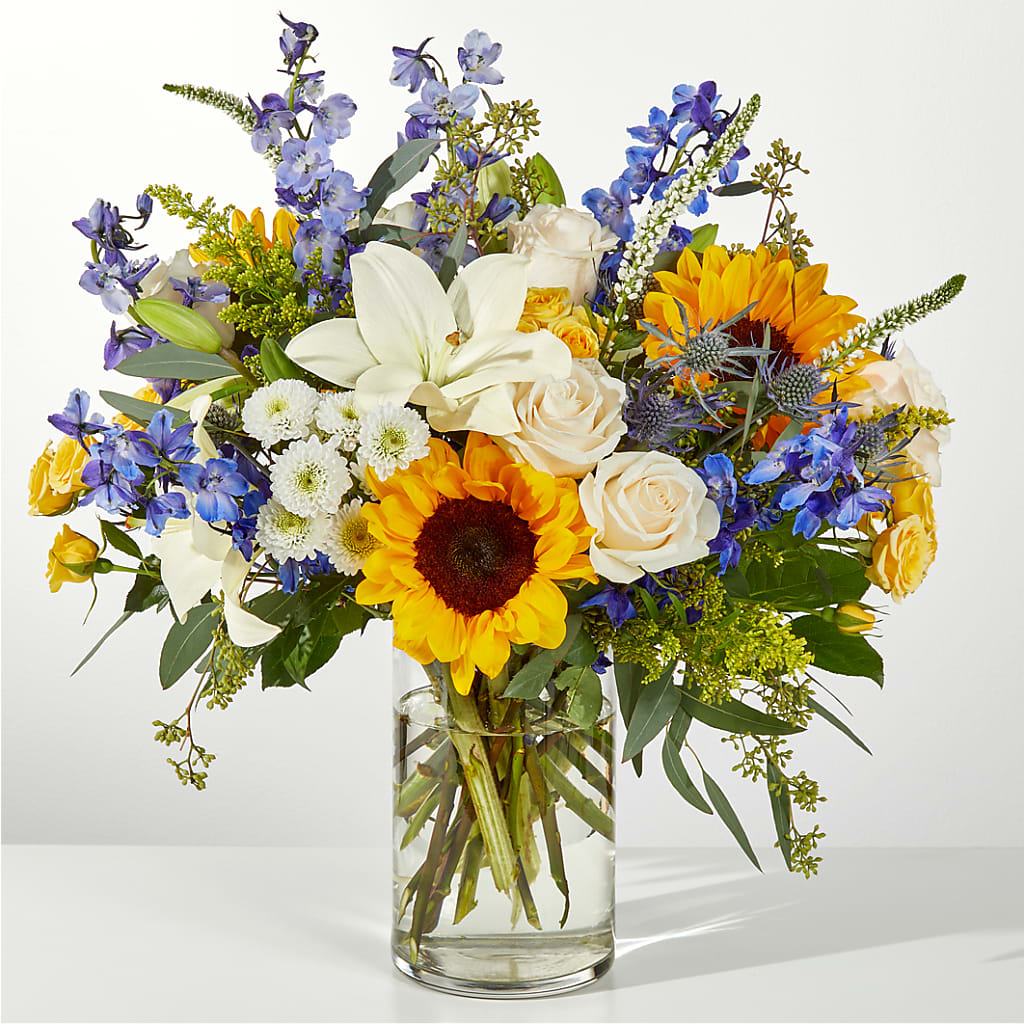 Wonderfully Sunny Bouquet – New Life Flower And Gifts, Rincon GA